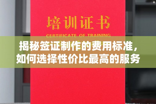 闵行揭秘签证制作的费用标准，如何选择性价比最高的服务？