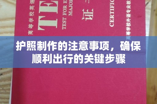 闵行护照制作的注意事项，确保顺利出行的关键步骤
