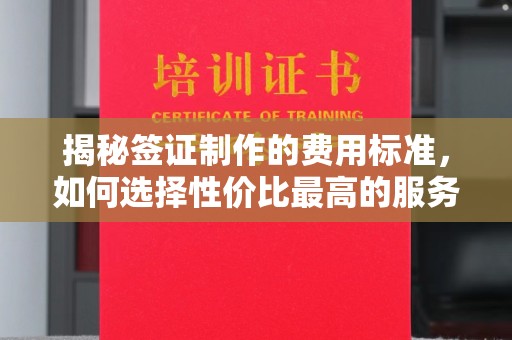 闵行揭秘签证制作的费用标准，如何选择性价比最高的服务？