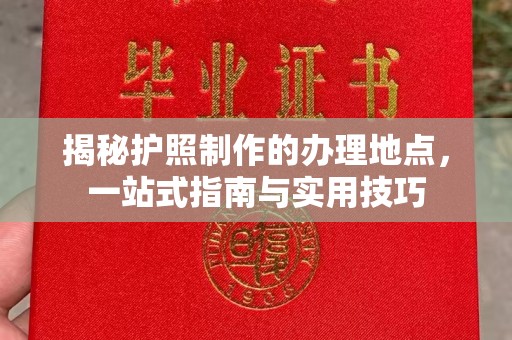 闵行揭秘护照制作的办理地点，一站式指南与实用技巧