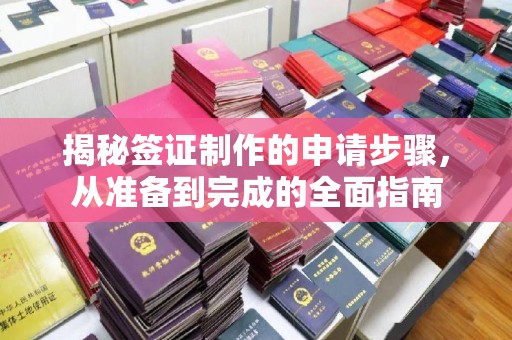 闵行揭秘签证制作的申请步骤，从准备到完成的全面指南